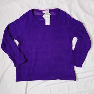 CHICO’S| TOP | PURPLE | SIZE 3
